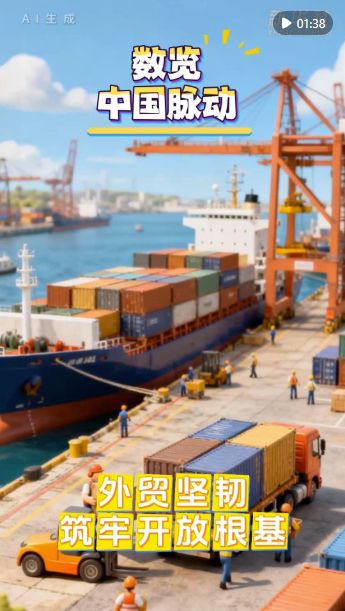 數覽中國脈動 外貿展堅韌之姿，筑牢高水平開放根基